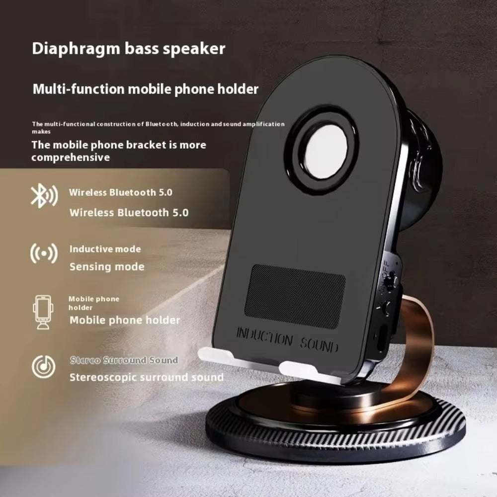 3-in-1 Bluetooth Speaker with Mobile Holder